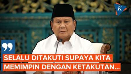 Prabowo Akui Pemimpin RI Selalu Ditakut-takuti Pasar Keuangan Dan Lembaga Pemeringkat