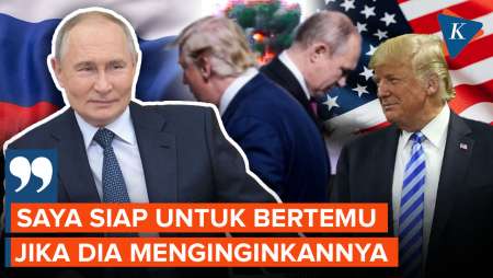 Putin Siap Bertemu Trump Kapan Saja untuk Berunding soal Perang Ukraina