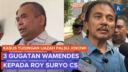 Isu Ijazah Palsu Jokowi, Eks Wamendes Tuntut Ganti Rugi ke Roy Suryo Cs