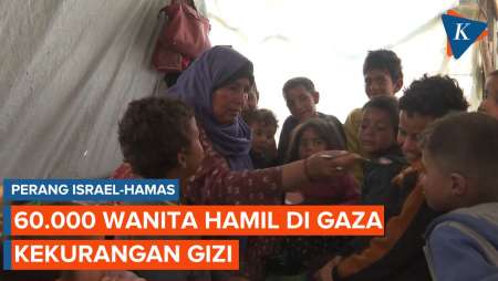 60.000 Wanita Hamil di Gaza Mengalami Kekurangan Gizi akibat Perang Israel-Hamas