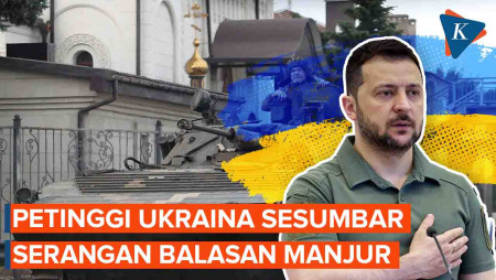 Ukraina Klaim Serangan Balasan ke Rusia Tokcer