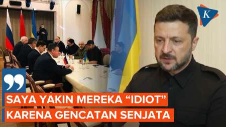 Zelensky Kecam Proposal Gencatan Senjata Rusia