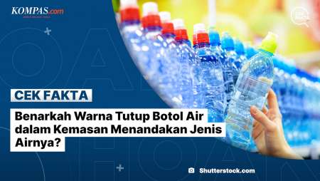 Benarkah Warna Tutup Botol Air dalam Kemasan Menandakan Jenis Airnya?