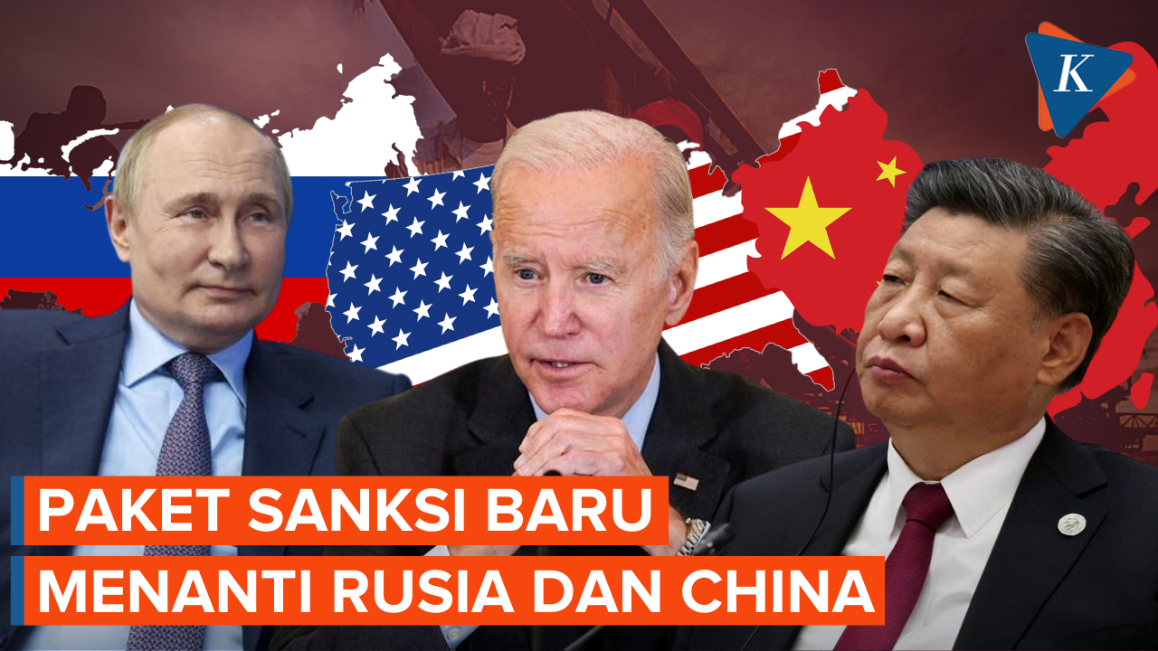 Lagi! AS Siapkan Sanksi Baru untuk Rusia dan China