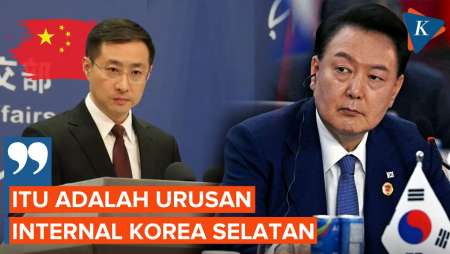 China Tolak Komentari Pemakzulan Presiden Korsel Yoon Suk-yeol