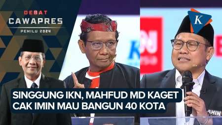 Mahfud MD Kaget Cak Imin Mau Bangun 40 Kota Selevel Jakarta, Ragukan Bisa Terlaksana