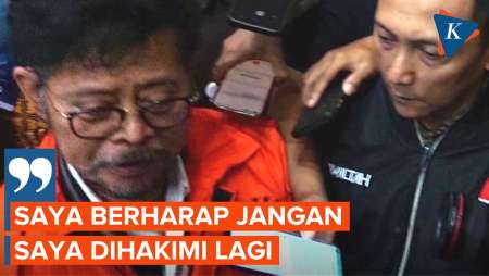 Syahrul Yasin Limpo:  Jangan Hakimi Saya Lagi