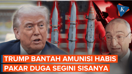Trump Bantah Kehabisan Amunisi, Berapa Sisa Rudal AS Sekarang?
