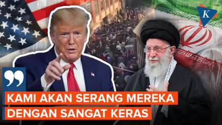 Demo Iran Terus Membara, Trump Ancam Lancarkan Serangan!