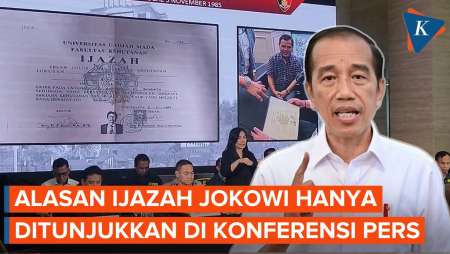 Kenapa Polri Hanya Tunjukkan Foto Ijazah Jokowi Saat Konferensi Pers?