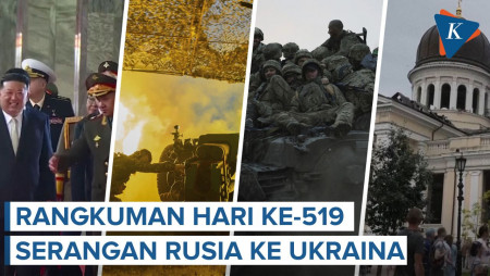 Upaya Ukraina Serang Balik Rusia dan Situs Warisan Dunia di Odessa Rusak