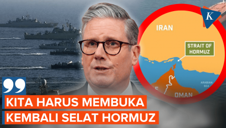 PM Keir Starmer: Kita Harus Membuka Kembali Selat Hormuz