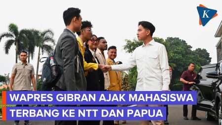 5 Mahasiswa Diajak Gibran Terbang Ke NTT-Papua, Cek Tata Kelola MBG Dan Kopdes