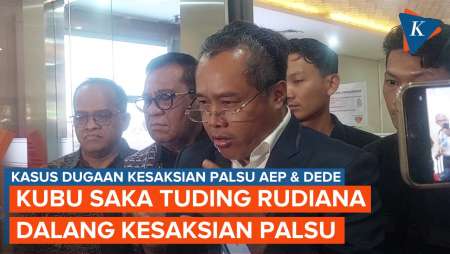 Kubu Saka Tatal Minta Iptu Rudiana Diperiksa, Tuding Dia Dalang Kesaksian Palsu Aep dan Dede