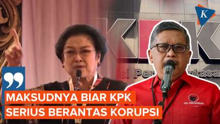 Hasto Sebut Pernyataan Mega Soal Bubarkan KPK “Dipelintir”