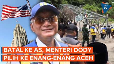 Batal Ke AS, Menteri Dody: Saya Lebih Milih Ke Enang-Enang Aceh