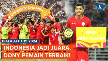 Daftar Penghargaan Piala AFF U19 2024: Indonesia Juara, Sang Kapten…