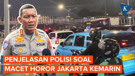 Penjelasan Polisi soal Macet Horor di Jakarta Kemarin, Sebut Bukan karena Macron