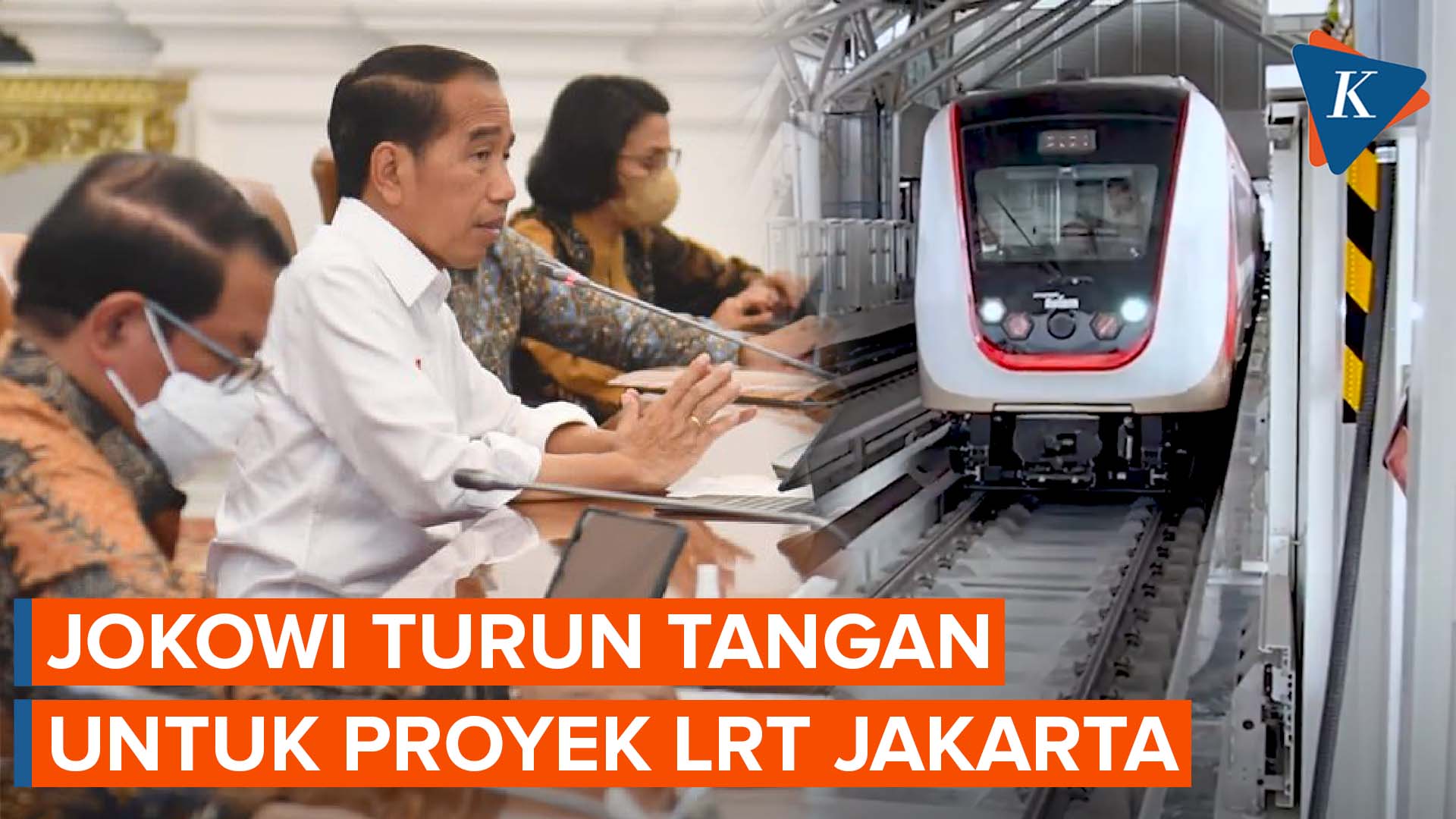 Sempat Tak Jadi Prioritas, Jokowi Minta Proyek LRT Jakarta Dilanjutkan