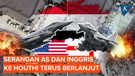 AS dan Inggris Terus Serang Houthi