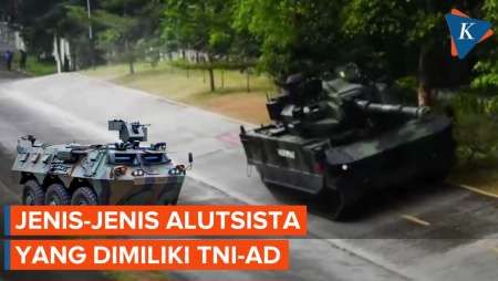 Jenis-jenis Alutsista TNI AD, Mulai dari Tank Harimau, Anoa, hingga Pandur