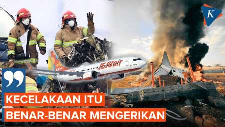 Damkar Korsel Gambarkan Kecelakaan Jeju Air: Benar-benar Mengerikan