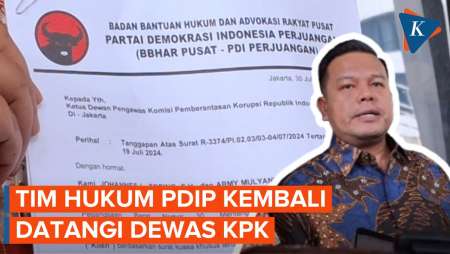 [FULL] Tim Hukum PDI-P Datangi Dewas KPK, Sampaikan Klarifikasi soal…