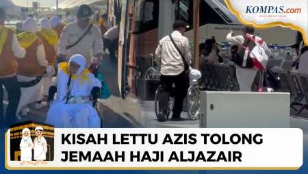 Kisah Lettu Azis Bantu Jemaah Haji Lansia Aljazair, Kemanusiaan Tanpa Batas