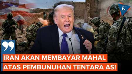 Trump Bersumpah Balas Iran Atas Tewasnya Tentara-tentara AS