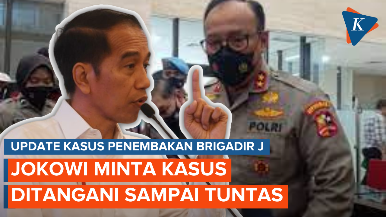 Jokowi Minta Kasus Penembakan Brigadir J Diusut Tuntas