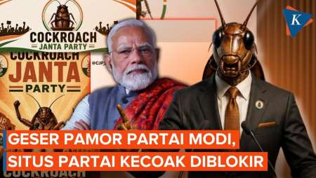 Partai Kecoak India Geser Pamor Partai Modi, Situs CJP Langsung Diblokir