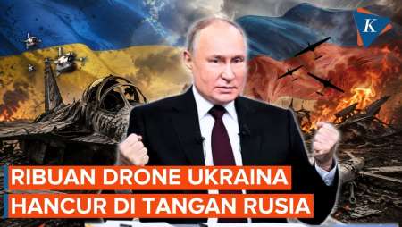 Rusia Klaim Hancurkan 674 Pesawat Dan 212.445 Drone Ukraina