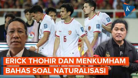 [FULL] Erick Thohir Bahas Polemik Pemain Naturalisasi dengan Menkumham