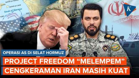 Project Freedom AS Tidak Mempan, Iran Masih Pegang Kendali Selat Hormuz