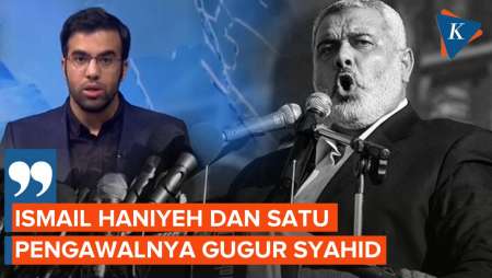 Detik-detik Televisi Iran Umumkan Kematian Pemimpin Hamas Ismail Haniyeh