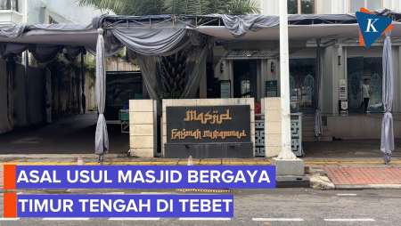 Asal Usul Masjid Bergaya Timur Tengah Di Tebet