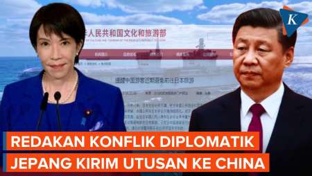 Jepang Ketar-Ketir, Kirim Utusan ke China Demi Redam Ketegangan