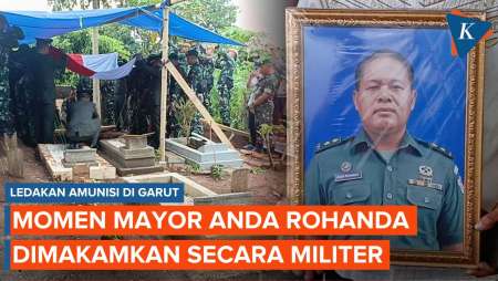 Mayor Anda Rohanda, Korban Ledakan Amunisi di Garut Dimakamkan secara Militer