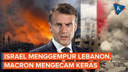 Macron Kecam Serangan Israel Ke Lebanon, Desak Gencatan Senjata Juga Mencakup Beirut
