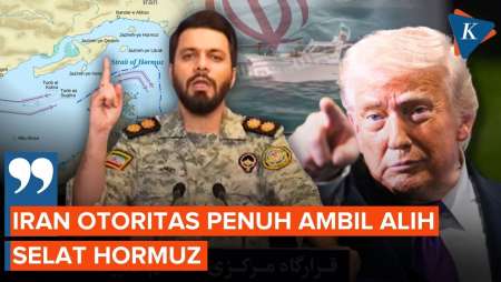 Bantah Klaim Trump Soal Negosiasi, Iran: Kami Yang Kuasai Selat Hormuz