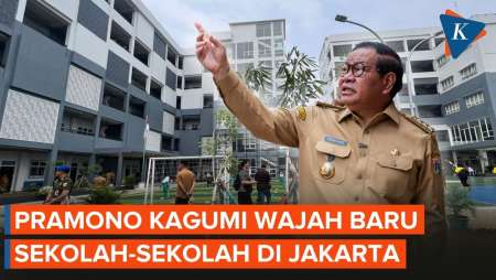 Respons Pramono Lihat Sekolah Di Jakarta Usai Direvitalisasi: Kayak Di Luar Negeri
