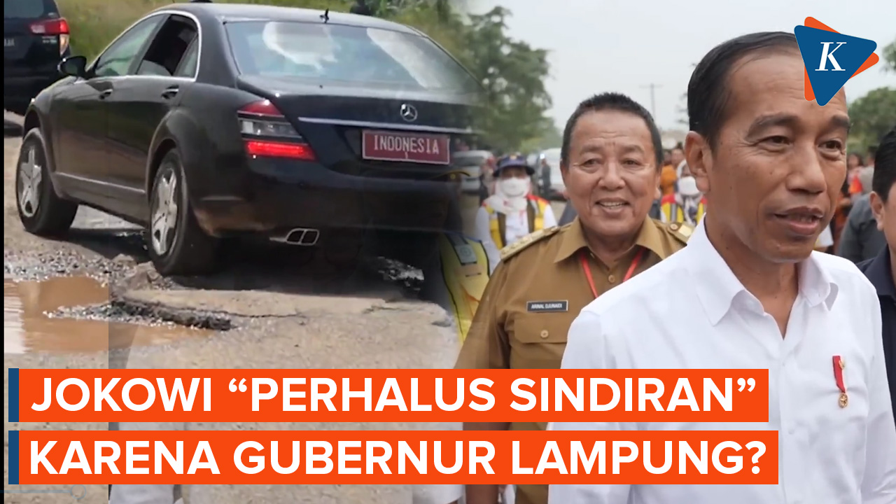 Jokowi Disebut Hati-hati Saat Sindir Jalan di Lampung, karena Gubernurnya Kader Golkar?