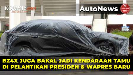 Toyota Akui bZ4X Akan Jadi Kendaraan Tamu di Pelantikan Presiden dan Wakil Presiden Baru