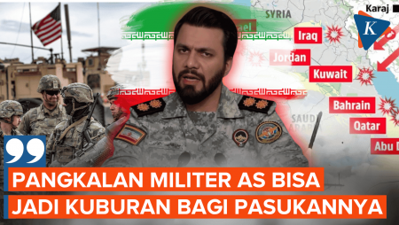 Iran Bersumpah Jadikan Pangkalan AS Di Teluk Sebagai "Kuburan Militer", Terus Kirim Rudal Balistik