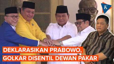 Partai Golkar Disentil karena Deklarasikan Prabowo, Ada Apa?