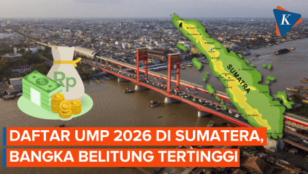 Daftar UMP 2026 Di Wilayah Sumatera: Bangka Belitung Tertinggi, Bengkulu Terendah