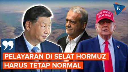 Serukan Gencatan Senjata, Xi Jinping: Normalisasi Selat Hormuz Jadi Prioritas