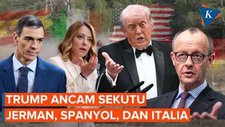 Tiga Negara Sekutu AS Jadi Sasaran Kekesalan Trump
