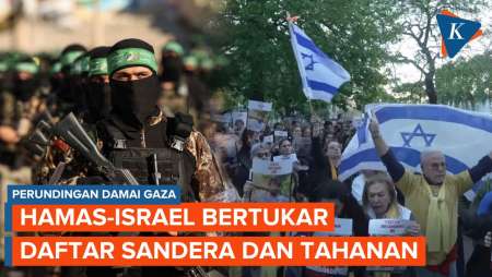 Hamas-Israel Bertukar Daftar Sandera dan Tahanan, Kesepakatan Damai Segera Tercapai?
