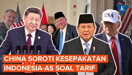 China Respons Kesepakatan Tarif Dagang Indonesia-AS